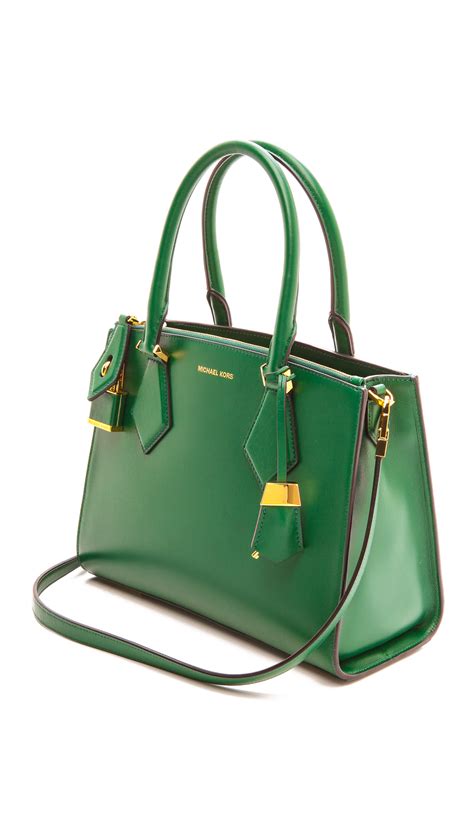 michael kors emerald green purse|michael kors green handbags outlet.